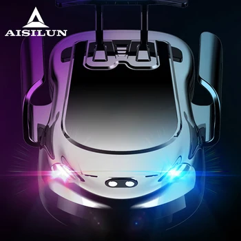

Aisilun 10W apple wireless charging qi car intelligent mobile phone holder clip 360 mobile phone holder for car on windshild ABS