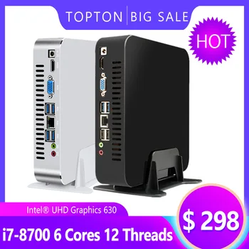 

2020 Newest Intel Core i7 9700 i5 9400 i3 9100 Gaming Mini PC Windows 10 Desktop Gaming PC linux Nettop 2*DDR4 Slot HTPC UHD 630