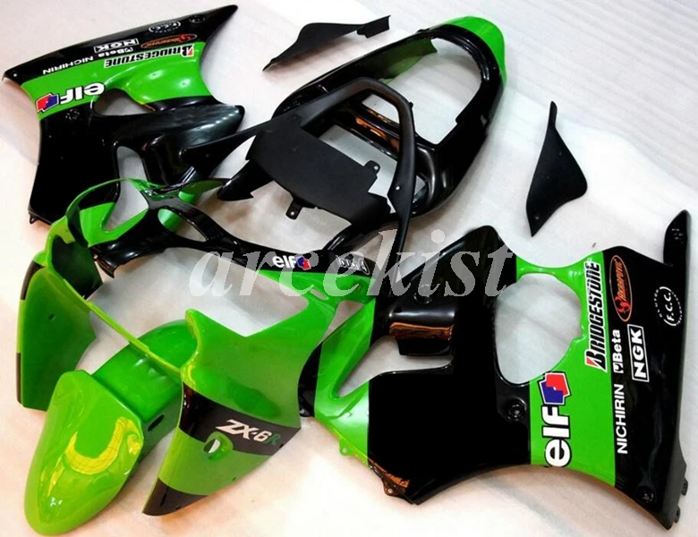 Новинка из АБС-пластика для мотоцикла обтекатели комплект подходит для kawasaki Ninja ZZR600 05 06 07 08 ZX-6R 636 6R 00 01 02 2000 2001 2002 тела красное вино