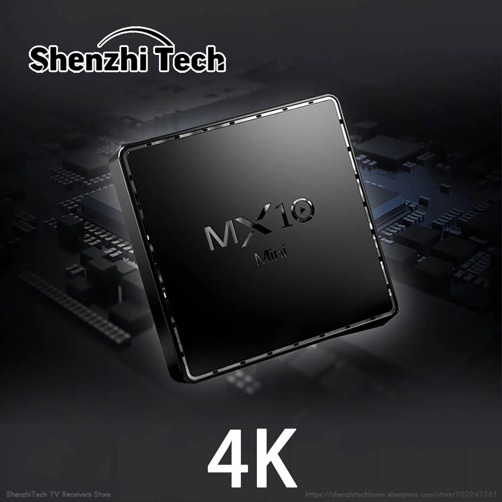 ТВ-приставка MX10 Mini H313 4K Android 10 четырехъядерный процессор Wi-Fi умная умный приемник