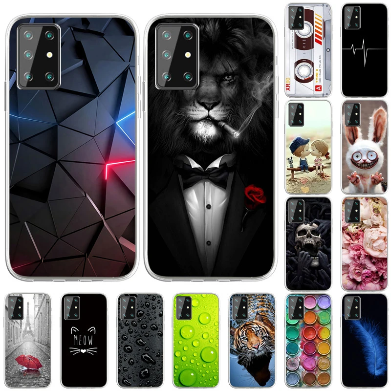 TPU Silicon Phone Case For Cubot X30 Fundas Cubot Power P20 P30 X19 X30 R11 Z100 Note 20 X 30 Coque Fashion Painted Print Cover cell phone belt pouch