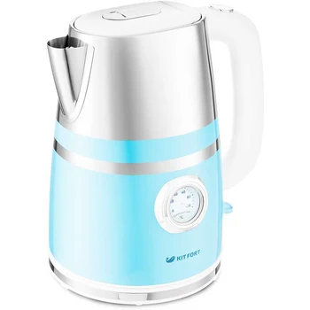 

Electric kettle kitfort кт-670-4, 2200 W, Blue