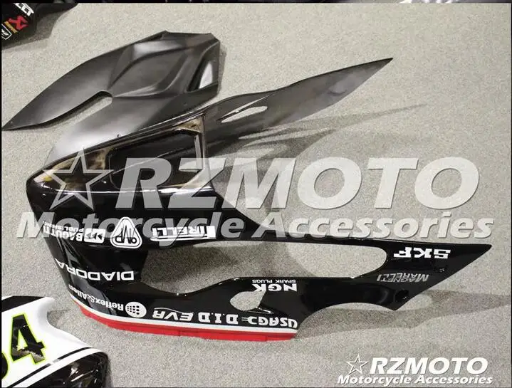 ABS мотоцикл обтекатель подходит для Ducati 899 1199 Panigale 2012 2013 кузов литья под давлением красный ACEKITS Магазин № 0097