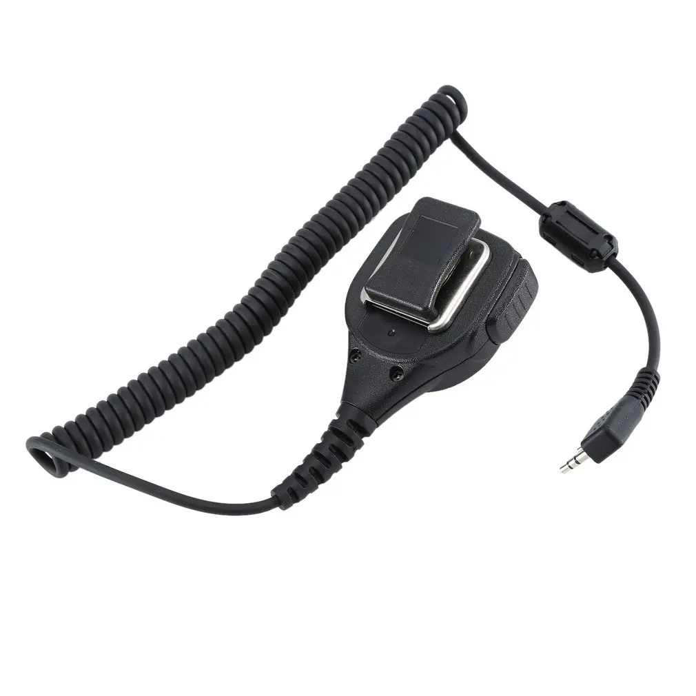 2 Pin Ptt непромокаемый наплечный динамик микрофон для 2 способа радио Walkie Talkie Baofeng Uv-5R Bf-888S Kenwood Tyt Radioddity Gd-77