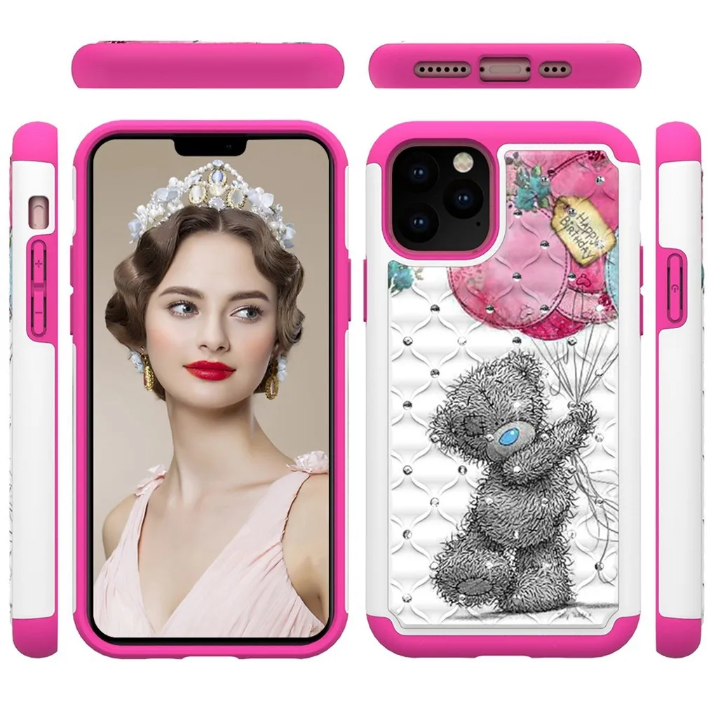 Dream Crystal Style Phone Case For iPhone 11Pro Max Dirt-resistant Slim Fashion Soft Cases Shockproof Dust-proof Phone Case