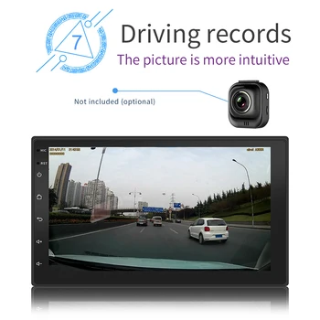 

Accessories Car MP5 player Auto 9218 Stereo 7 inches Android 8.1 2 DIN