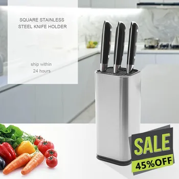 

Multifunctional Kitchen Utensils Storage Bucket Vegetable Fruit Knife Scissors Storage Box Stainless Steel Kitchen Storage Tool