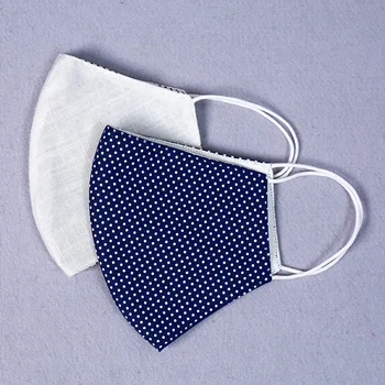 

5pcs Cotton Mouth Mask Anti Dust Pollution Washable PM2.5 Face Masks Reusable windproof effortless breathable 3 layer filter