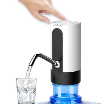 

HOME-Water Bottle Pump, USB Charging Automatic Drinking Water Pump Portable Electric Water Dispenser Water Bottle Switch for USB
