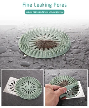 

1~10Pcs Sink Sewer Filter Floor Drain Strainer Waste Plug Hair Stopper Bath Catcher Shower Cover Kitchen Bathroom Anti Clogging
