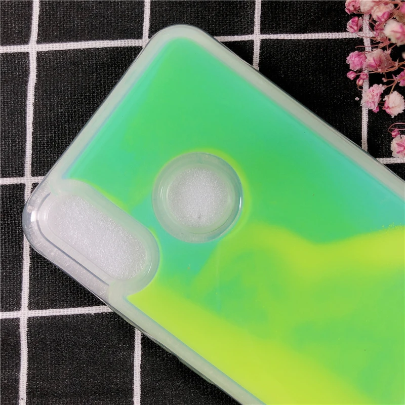 Светящийся чехол для huawei Nova 3i силиконовый мягкий чехол динамичный, жидкий песок чехлы для телефонов huawei P Smart Plus сумки