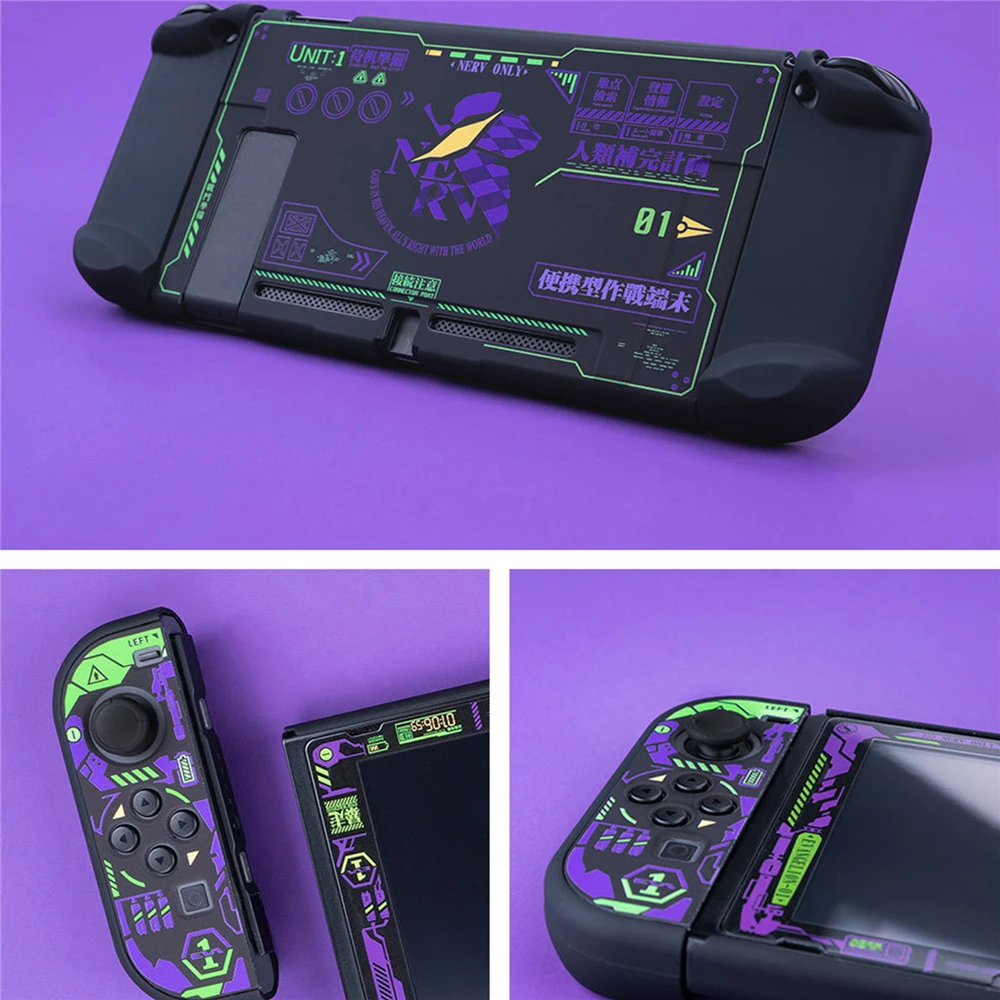 Анти-падение сплит-оболочка закаленная пленка для Nintendo переключатель игровой консоли& Joy-Con креативный защитный чехол Крышка хоста