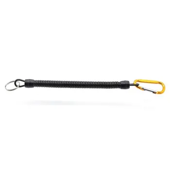 

1PC Tactical Retractable Spring Elastic Rope Security Gear Tool Anti-lost Phone Keychain Portable Fishing Lanyards Outdoor Tools