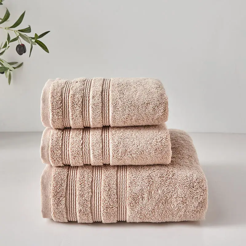 Egyptian Cotton Towels For Adults Towel Set Soft Bath Solid Color Face Towel Bathroom Shower Bath Towel 80X160cm 4