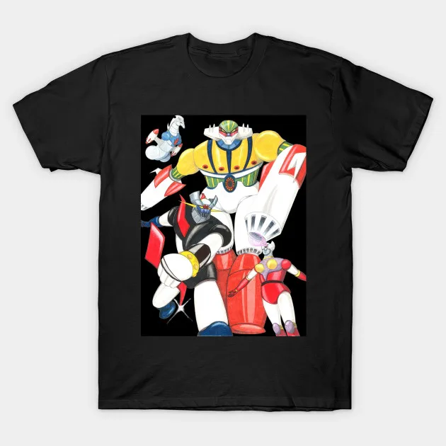 Мужская футболка Jeeg tai MazingerZ женская | одежда