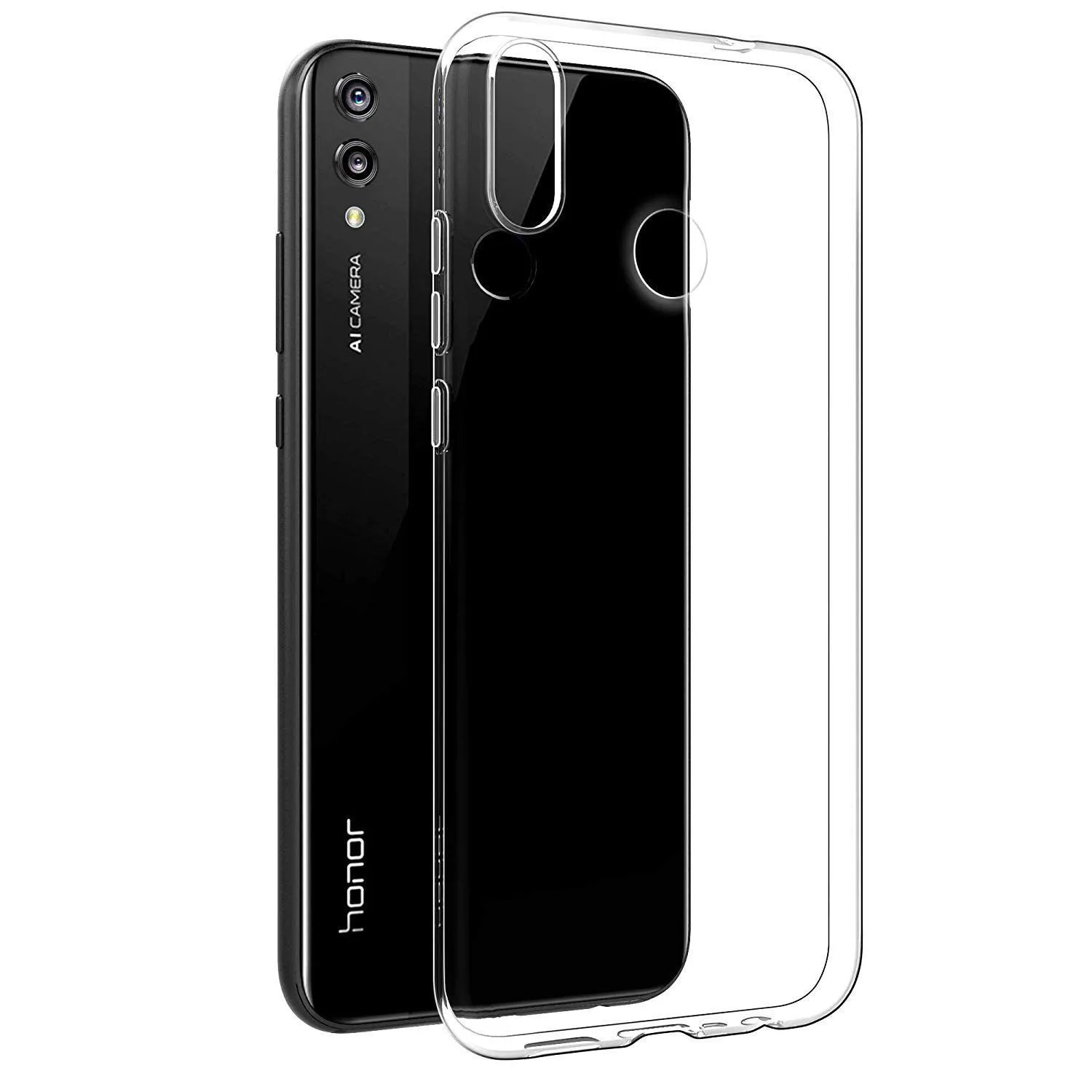 Ультратонкий Прозрачный чехол для Huawei Honor 8 9 10 20Lite 8X Max 9X Pro 20 8A 8S Y5 Y6 Y7 Y9 P Smart 2019