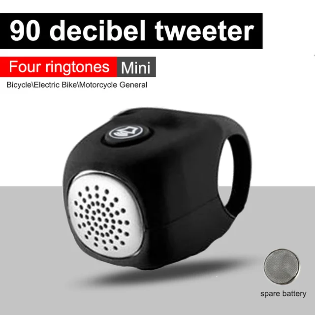 Timbre Para Bicicleta Ezranova - Sonido Fuerte De Aluminio, Para Manillares De 22 A 24 Mm, Ligero Y Fácil De Montar
