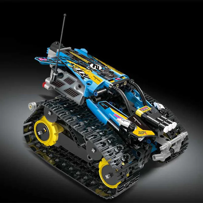 

Small Particles Assembled Building Blocks Robot Electric Model Remote Control Car Toy Building Blocks Children's Educational Toy