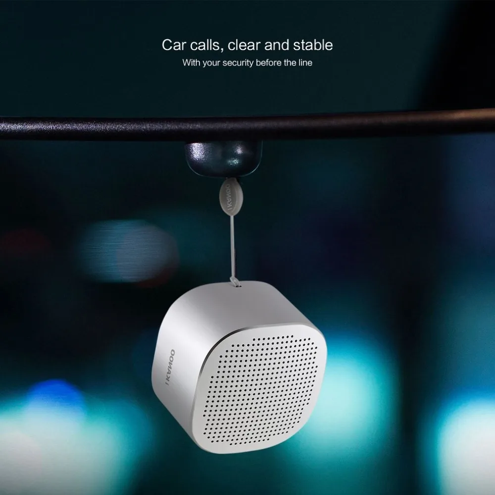 IKANOO мини i609 беспроводной Bluetooth динамик с микрофоном Hands-free Звонки 3D стерео музыка объемный громкий динамик поддержка TF USB