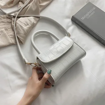 

Pattern Crossbody Bags For Women 2020 Small Chain Handbag Small Bag PU Leather Hand Bag Ladies Designer Evening Bags