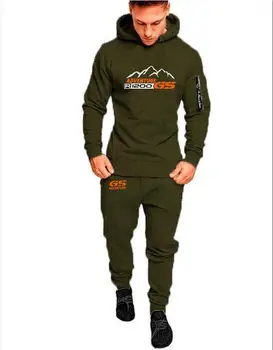 

2019 Brand top GS R1200 motorcycles Team Men's tops and pants men Hoodies Subaru Casual Men's suit Hoodies