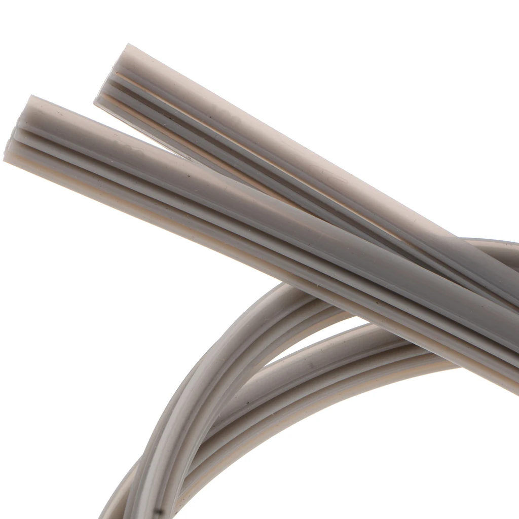 2 Pieces Car Window Windshield Quality Silicone Wiper Blade Strips 28'' Gray