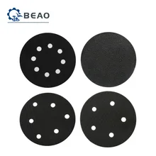 

5 Inch 125mm Ultra-thin Surface Protection Interface Pad For Sanding Pads And Hook&Loop Sanding Discs Flocking