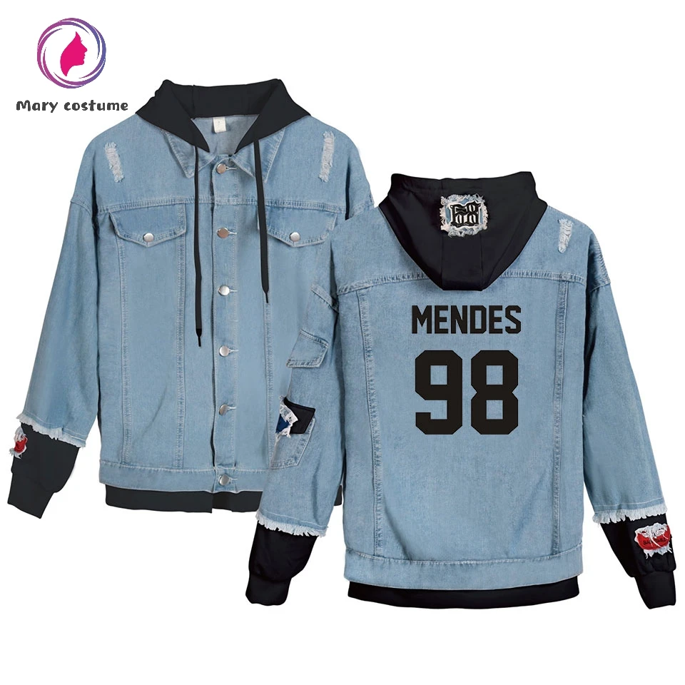 jaqueta jeans do shawn mendes