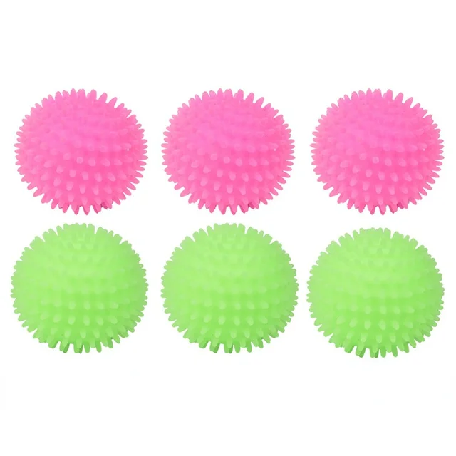 New TPR Flour Vent Ball Luminous Flour Ball Tofu Ball 6cm No Net Burr Pinch Music Decompression Ball  Glow In The Dark 6
