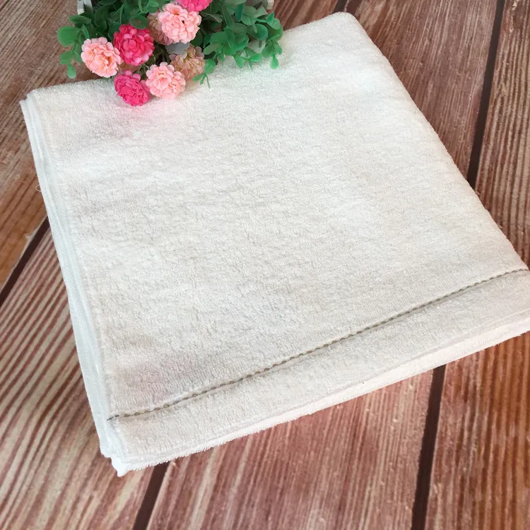 

Export Bath Towel Double-Sided Looped Pile Untwisted Yarn Soft Non-Formaldehyde Cotton Baby Bath Towel Special Offer