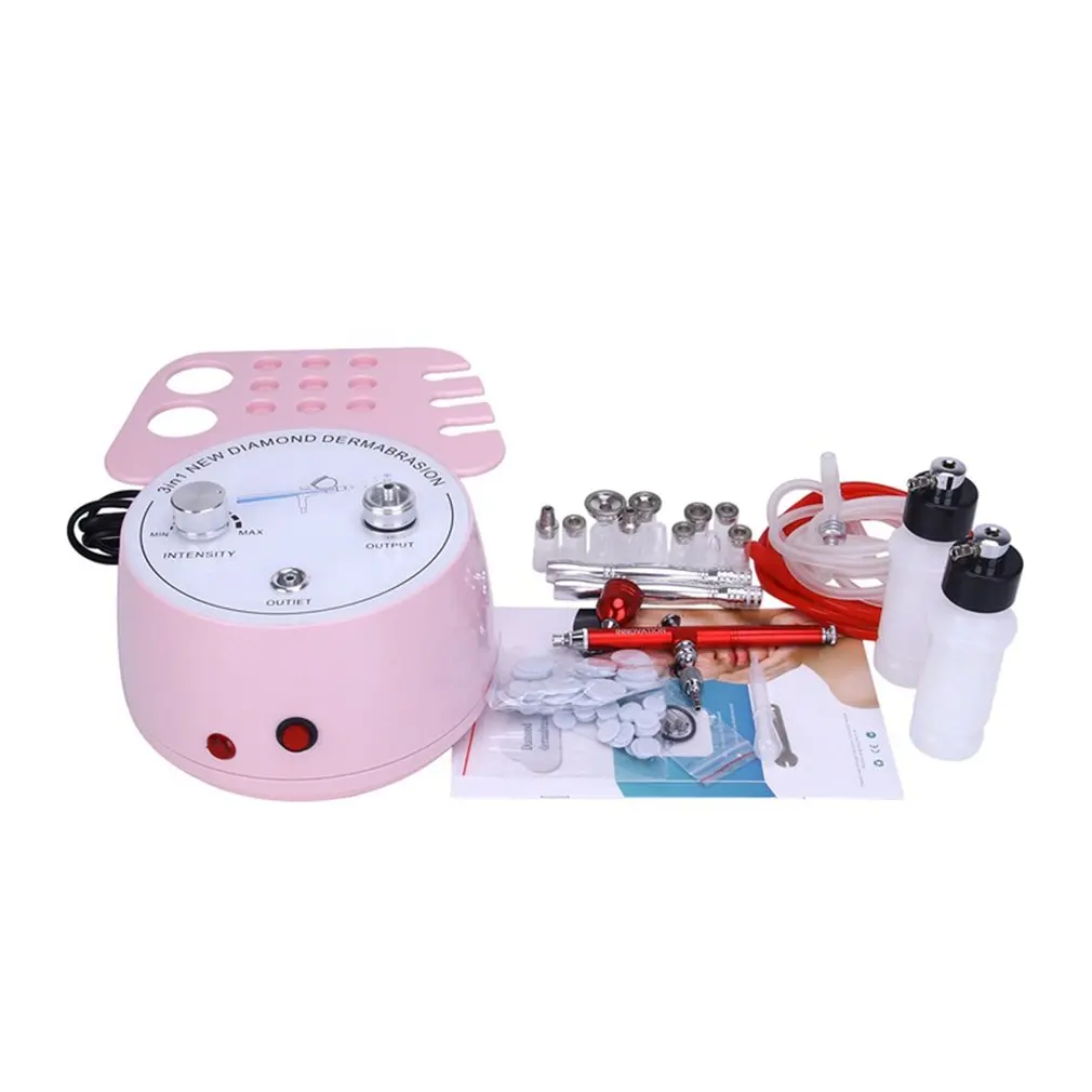 

Three-In-One Diamond Dermabrasion Beauty Instrument Cleaning Micro-Carving Suction Beauty Equipment Beauty Care