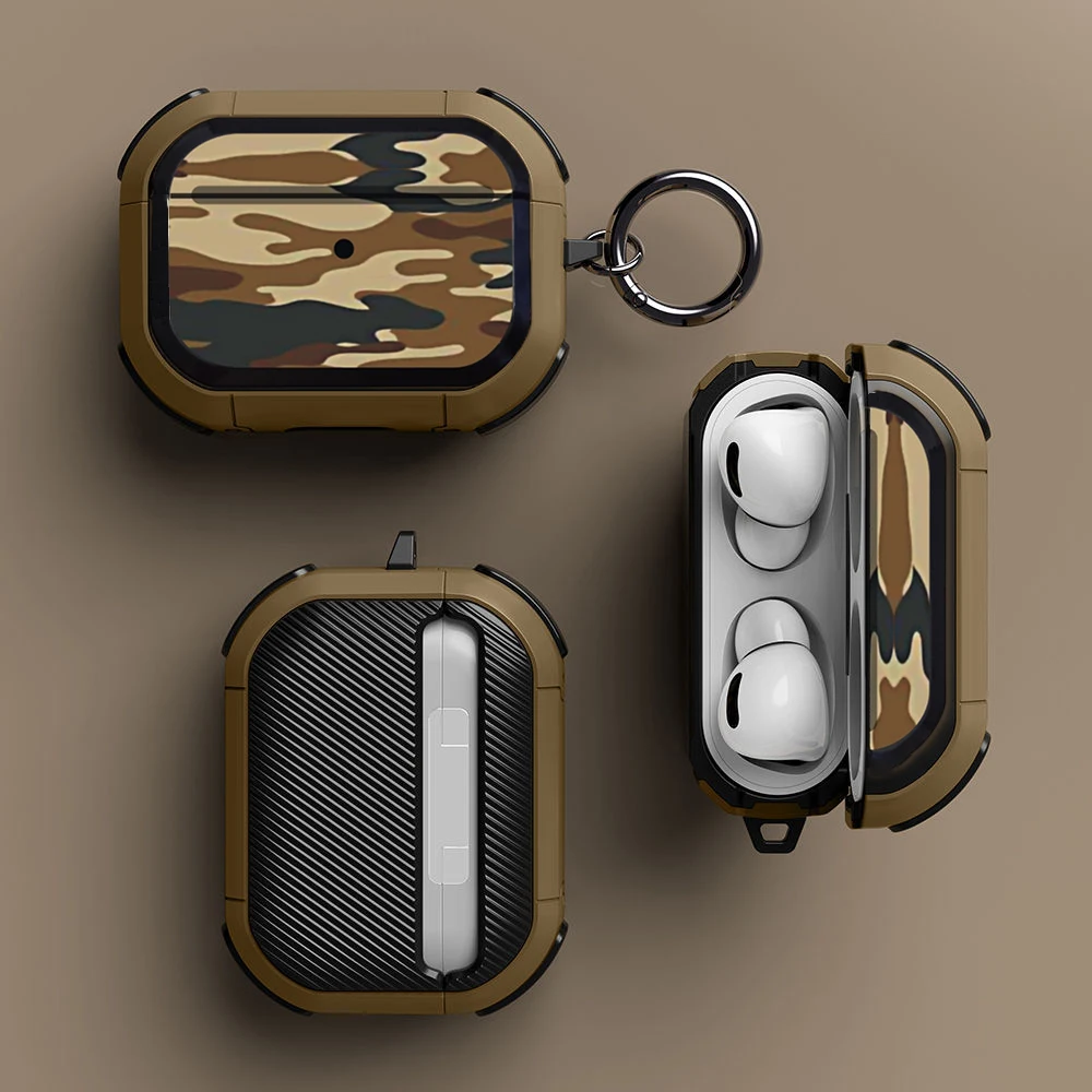 Cover For Airpods Pro Case TPU Pattern Anti fall Cover For Apple AirPods 3 2 Case Accessories Wireless Earphone With Keychain