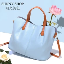 SUNNY SHOP, роскошная сумка на плечо, женские Сумки из искусственной кожи, женская сумка-тоут, мягкая кожа, Большая вместительная композитная сумка, переносная большая