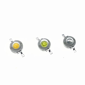 

10pcs Real Full Watt 1W 3W High Power LEDs lamp Bulb Diodes SMD chip led 110-120LM LEDs Chip For 3W - 18W Spot light Downlight