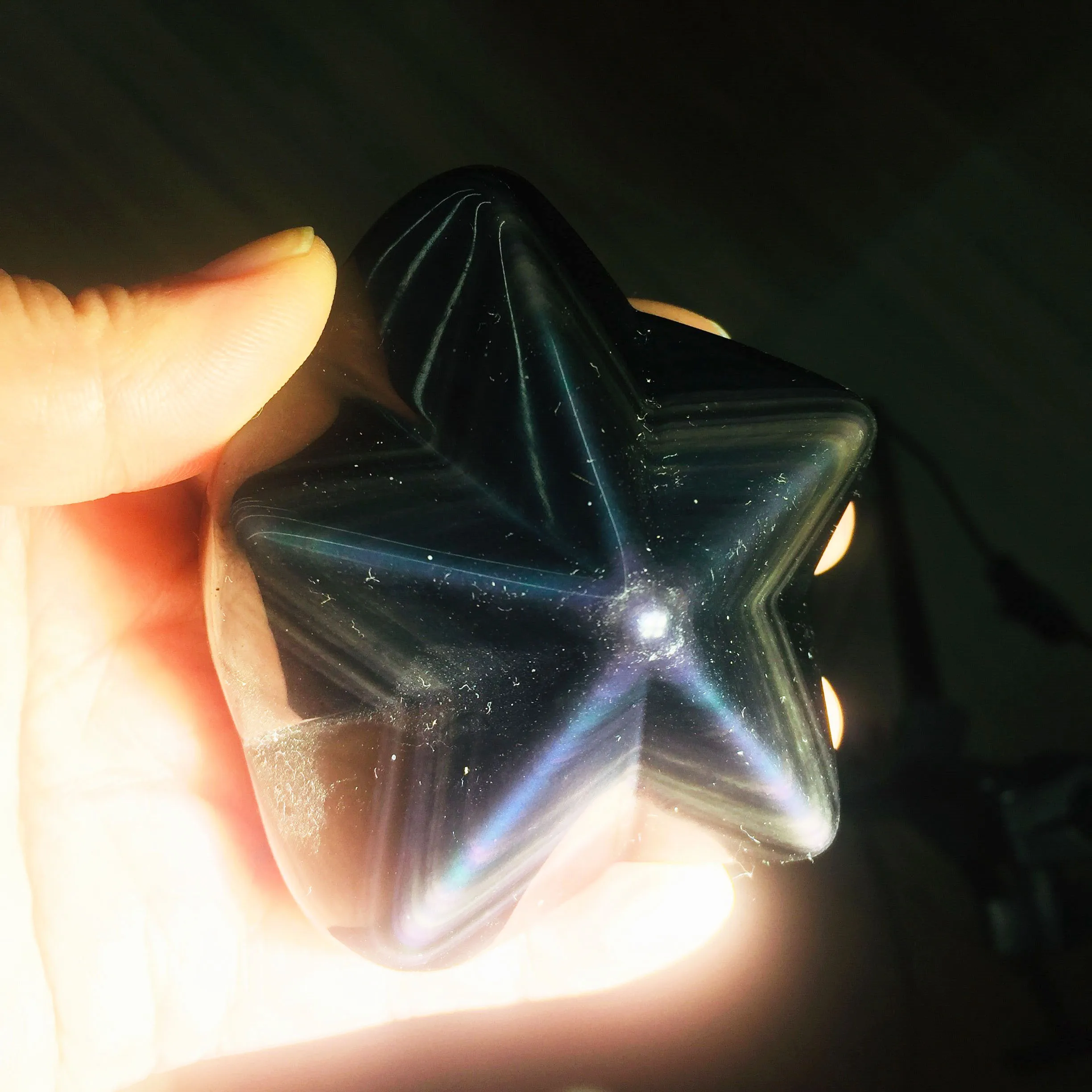 

1 шт. натуральные предметы мебели из радужного обсидиана ручной резки/свободное лечение для украшения