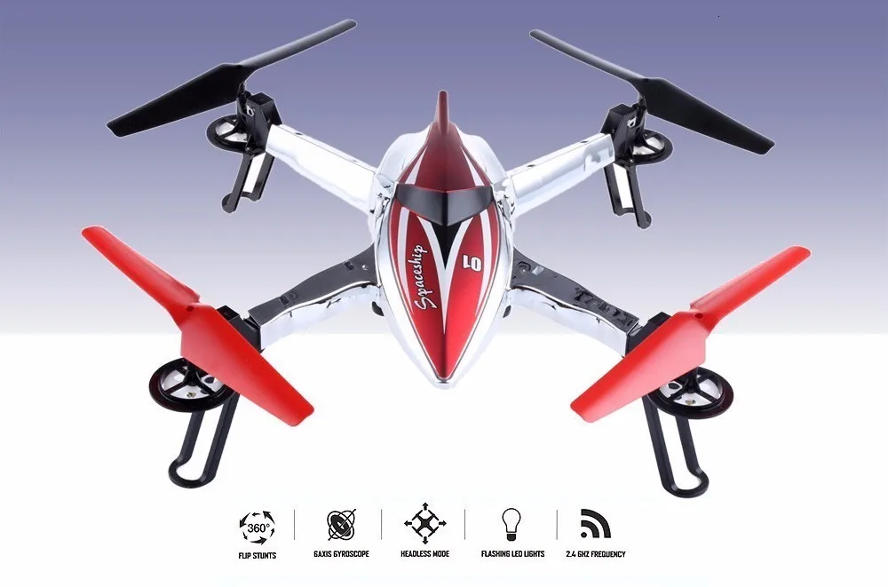 WLtoys Q212 RC вертолет 2,4G 4CH 6-осей гироскопа RTF Дрон Безголовый режим 3D прокатки Функция Квадрокоптер с дистанционным управлением автоматический возврат дроны игрушка