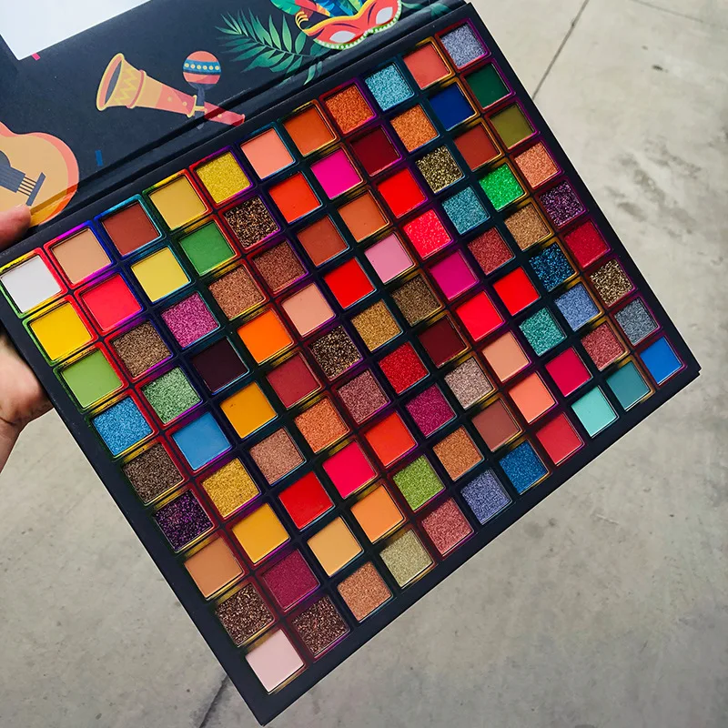 Newest Matte Glitter Eyeshadow Palette Highgloss Glitter Pearlescent