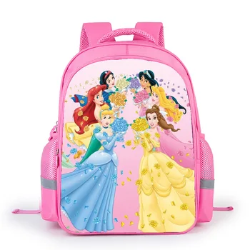 

16 Inch Children Princess School Bags For Girls Child Kids Backpack Schoolbag Mochila Infantil