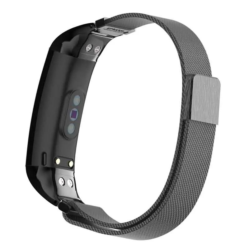 Металлическое запястье для huawei Honor Band 4 5 ремешок из нержавеющей стали магнитный ремешок для наручных часов спортивные часы браслет ремень аксессуары