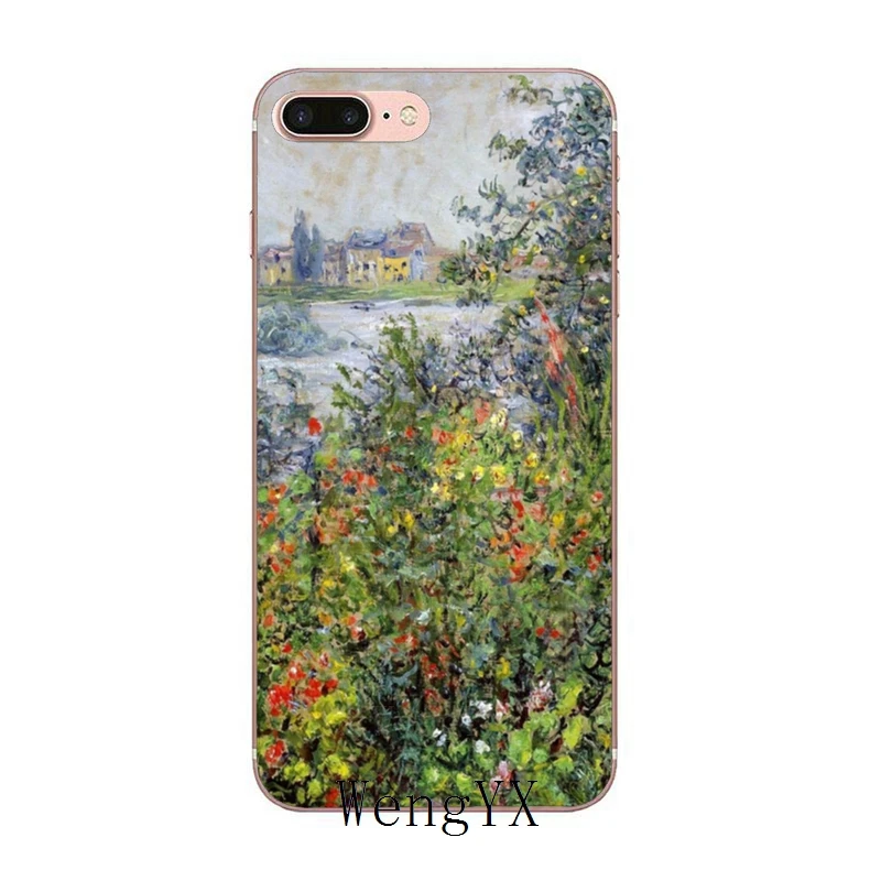 Чехол Monet Garden Lotus для iPhone 11 Pro XS Max XR X 8 7 6 6S Plus 5 5S SE силиконовый мягкий чехол - Цвет: Lotus-New-C-09