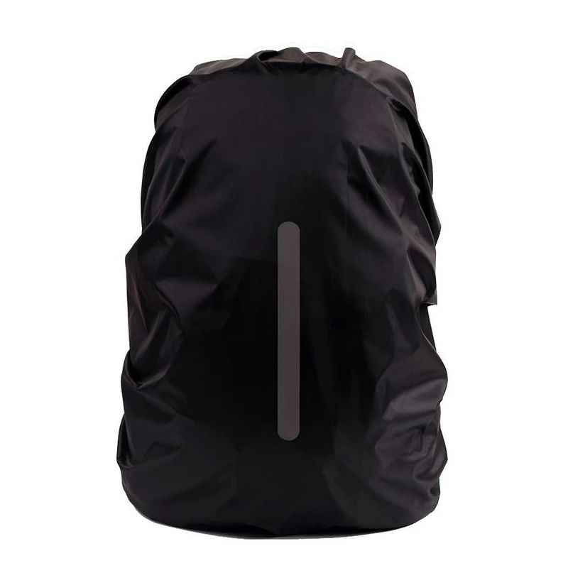 

Reflective Waterproof Backpack Rain Cover Outdoor Sport Night Cycling Safety Light Raincover Bag Camping Hiking 55L Bags