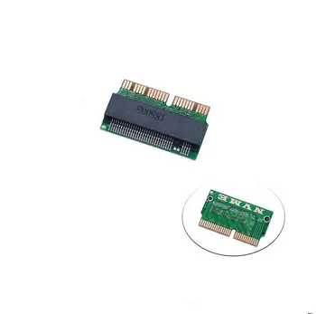 

200pcs/lot Add On Cards PCIE to M2 Adapter M.2 SSD PCIE Adapter SSD M2 Adapter M.2 NGFF 2280 SSD 12+16 Pin for Macbook Air 2013