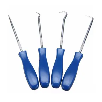 

Auto Vehicle Oil Seal Screwdrivers Set 4pcs 135mm Car o-Ring Seal Gasket Puller Remover Pick Hooks Tools Car Accessories New