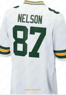 Зеленый 23 Джейр Александер майки 12 Aaron Rodgers Bays 80 Graham Packer 37 Jackson 4 Brett Favre 17 Davante Adams 52 Matthews - Цвет: 16