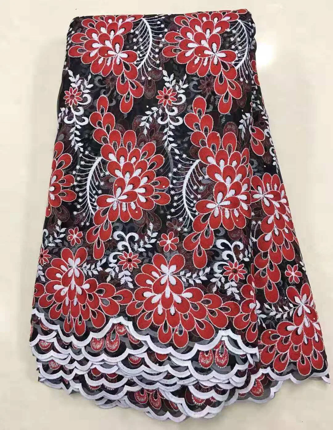 Горячая продажа нигерийские кружева с блестками ткань 2019 Высокое качество