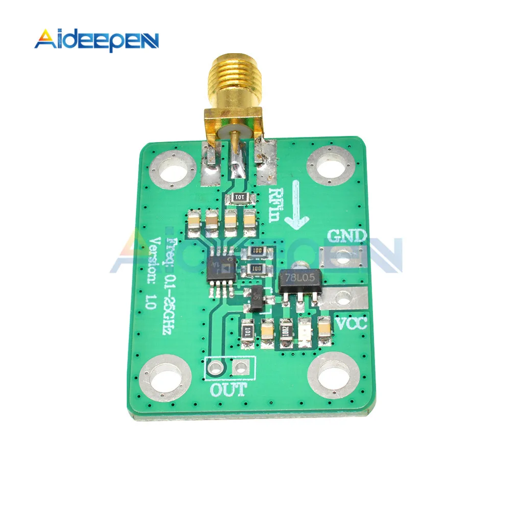 0,1-2,5 ГГц РЧ измеритель мощности сигнала логарифмический детектор обнаружения мощности ассортимент