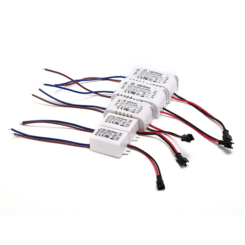 1pc 5 Types Power Supply AC 85-265V Adapter Transformers Switch For LED Strip RGB Ceiling Light Bulb Driver Power Supply