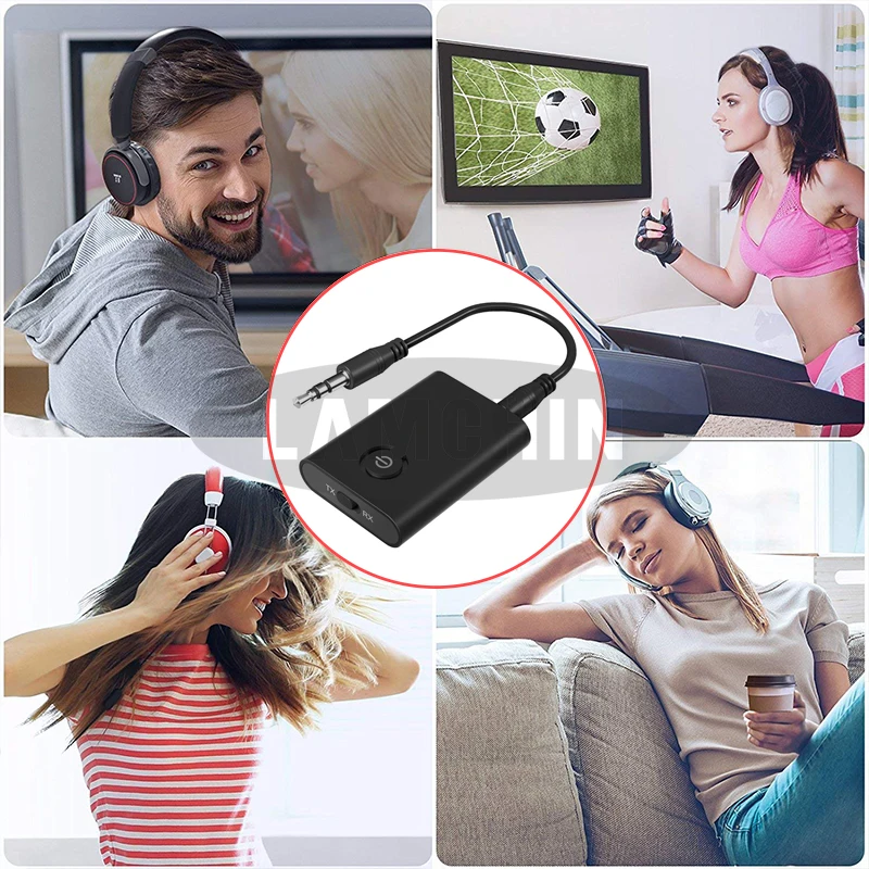 Bluetooth приемник HIFI шумоподавление Bluetooth передатчик для динамика с аудио 3,5 мм разъем беспроводной Bluetooth 5,0 адаптер