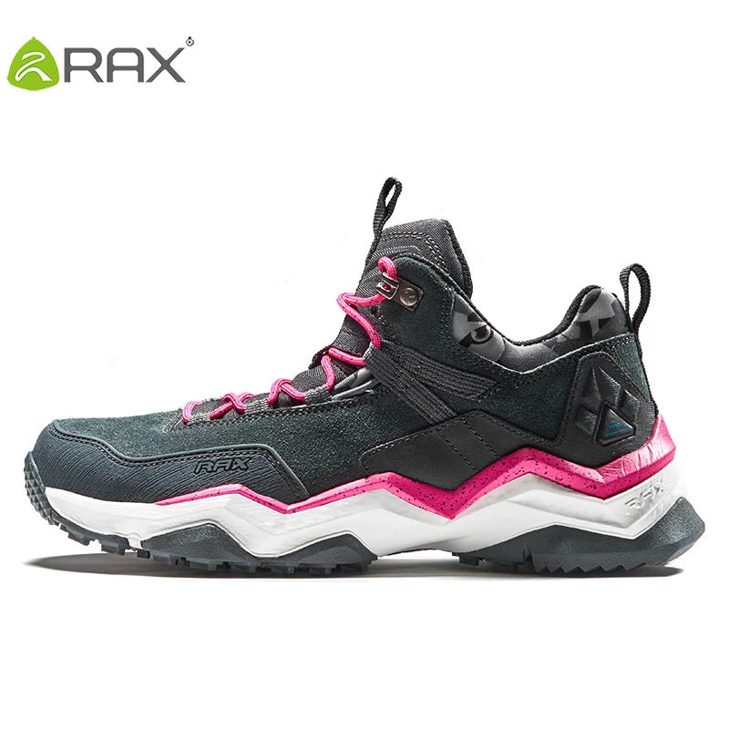 Rax Men Hiking Shoes Waterproof Outdoor Sports Sneakers for Men Trekking Shoes Lightweight Mountain Climbing Shoes Men Antislip