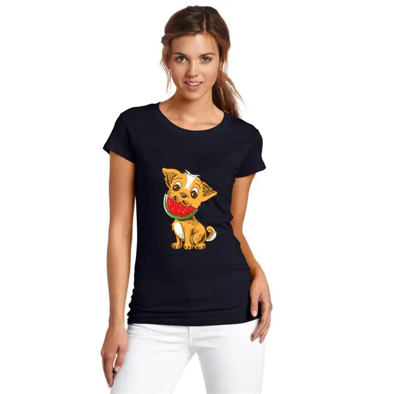 

fashion Watermelon Dog Delicious Fruit Puppies Summer t-shirt big size s~58xL Comical Satin Unique mens tshirts